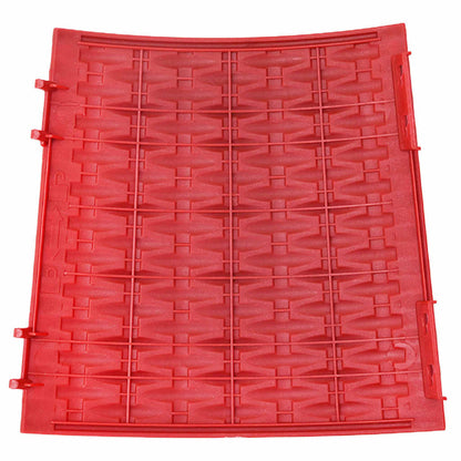 ChristmasTreeSkirt Red Ø 65 x 23 cm Plastic