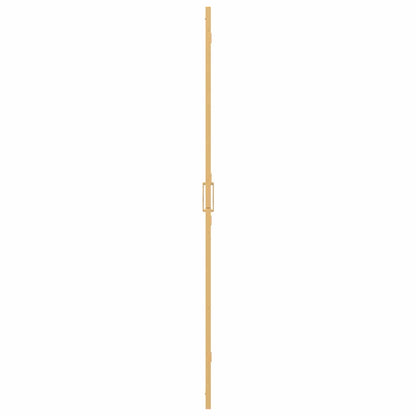 Walk-in shower wall Folding Gold and transparent 70 x 190 cm