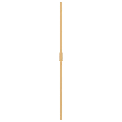 Walk-in shower wall Folding Gold and transparent 90 x 190 cm