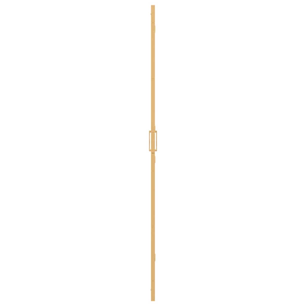 Walk-in shower wall Folding Gold and transparent 100 x 190 cm