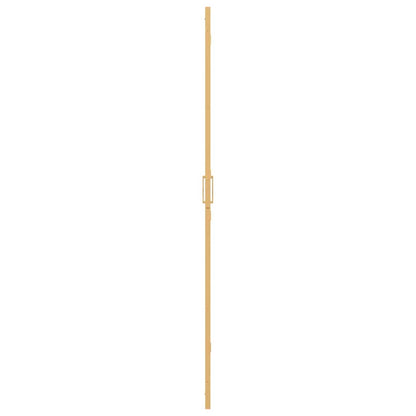 Walk-in shower wall Folding Gold and transparent 110 x 190 cm