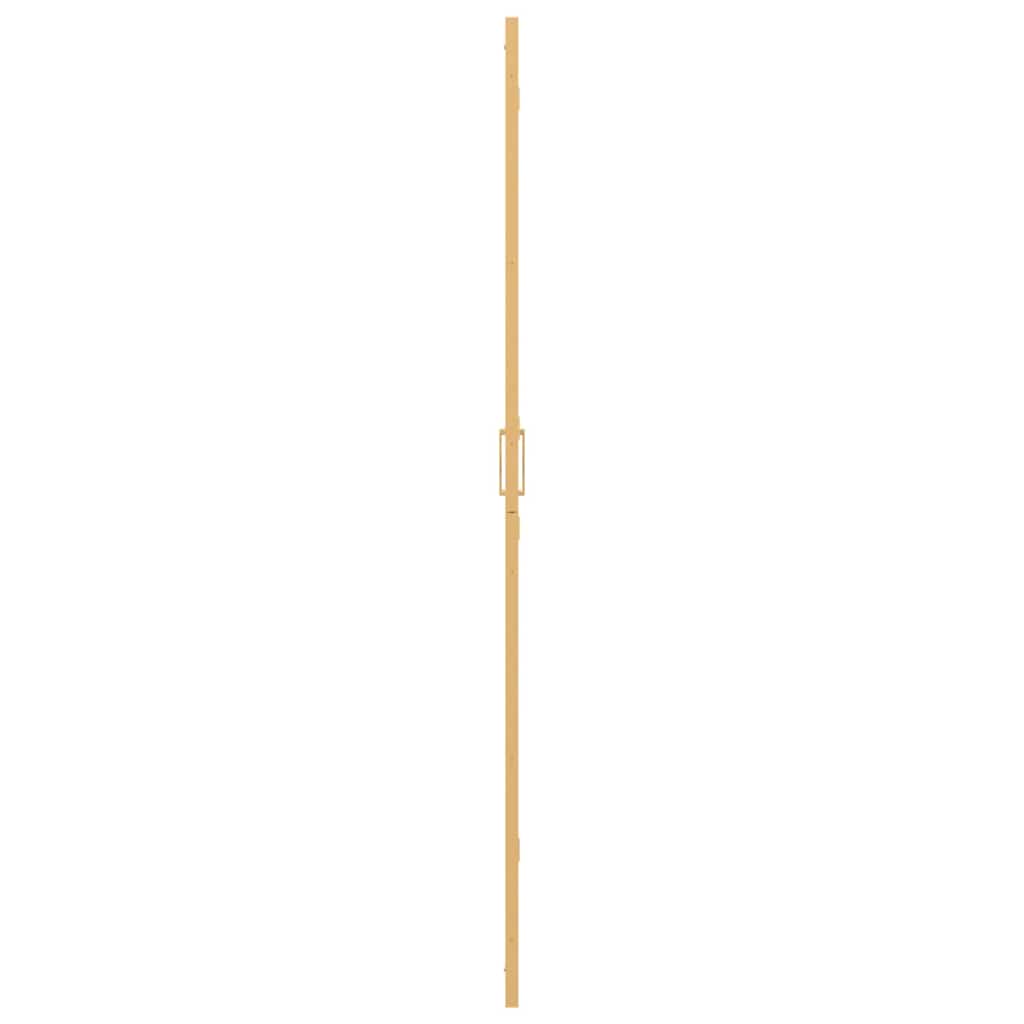 Walk-in shower wall Folding Gold and transparent 120 x 190 cm