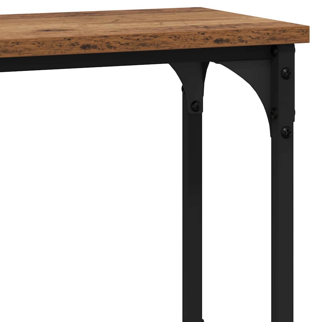 Console Table Old wood 100 x 22.5 x 75 cm Engineered Wood
