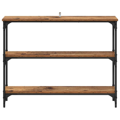 Console Table Old wood 100 x 22.5 x 75 cm Engineered Wood
