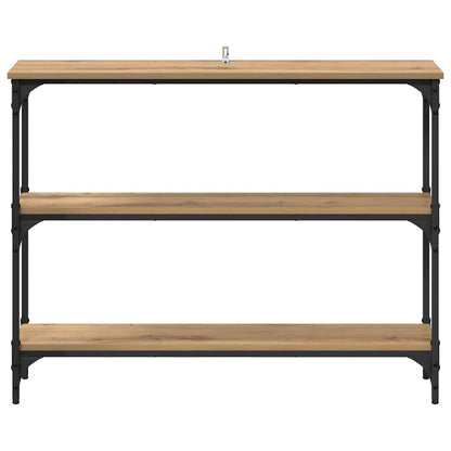 Console Table Artisan Oak 100 x 22.5 x 75 cm Engineered Wood