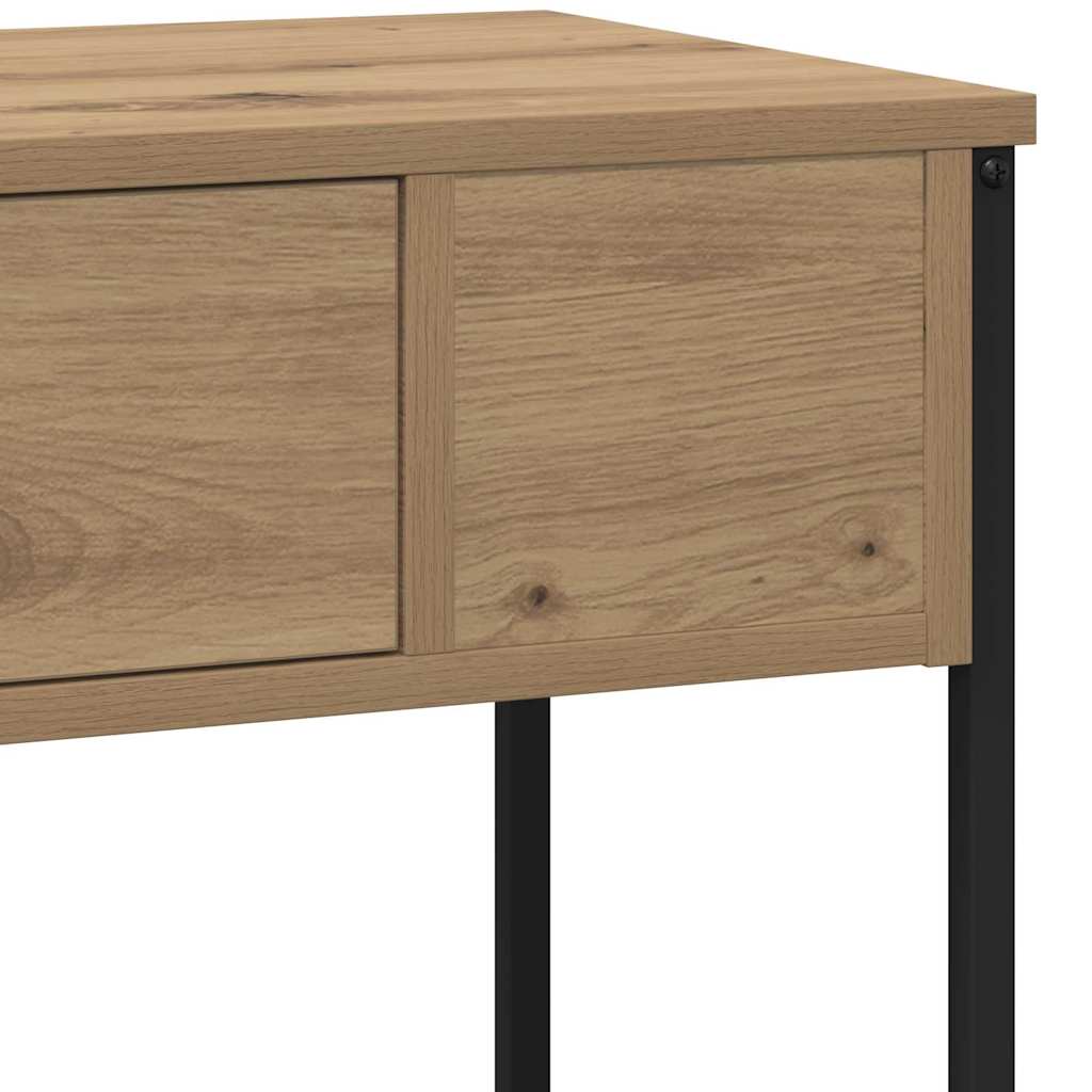 Console Table Artisan oak 100 x 34.5 x 75 cm Engineered wood
