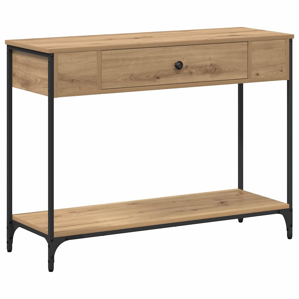 Console Table Artisan oak 100 x 34.5 x 75 cm Engineered wood