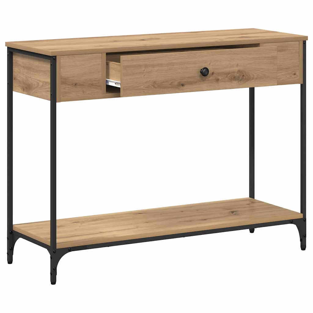 Console Table Artisan oak 100 x 34.5 x 75 cm Engineered wood