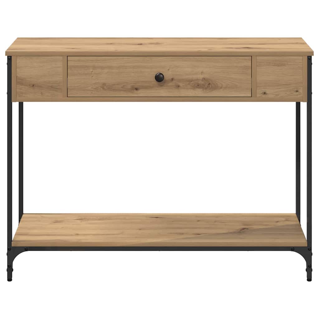 Console Table Artisan oak 100 x 34.5 x 75 cm Engineered wood