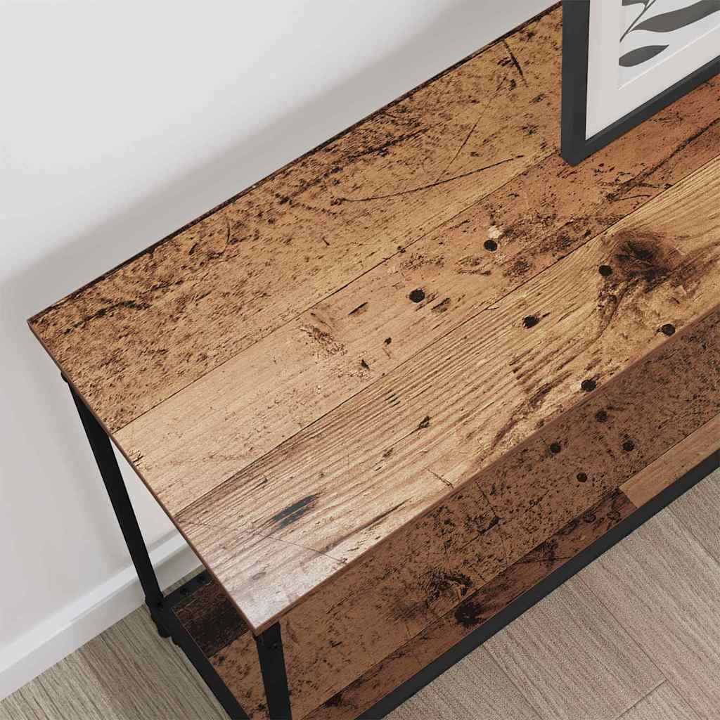 Console Table Old wood 101 x 30.5 x 75 cm Engineered wood