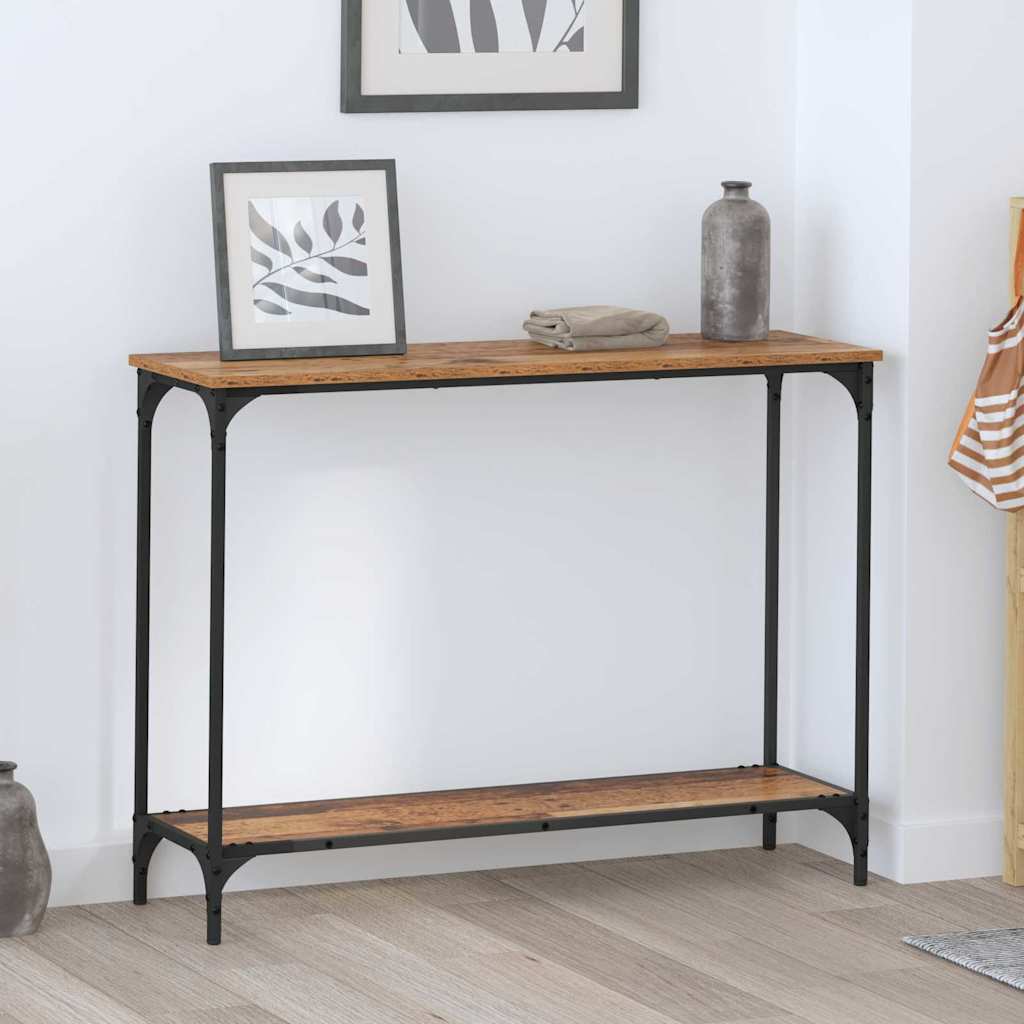 Console Table Old wood 101 x 30.5 x 75 cm Engineered wood