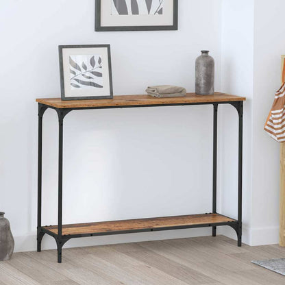 Console Table Old wood 101 x 30.5 x 75 cm Engineered wood