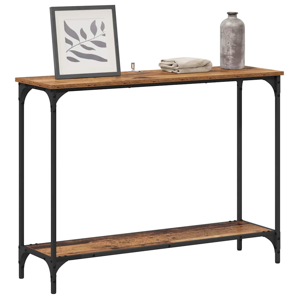 Console Table Old wood 101 x 30.5 x 75 cm Engineered wood
