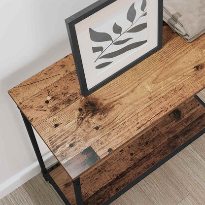 Console Table Old wood 75 x 30.5 x 75 cm Engineered wood