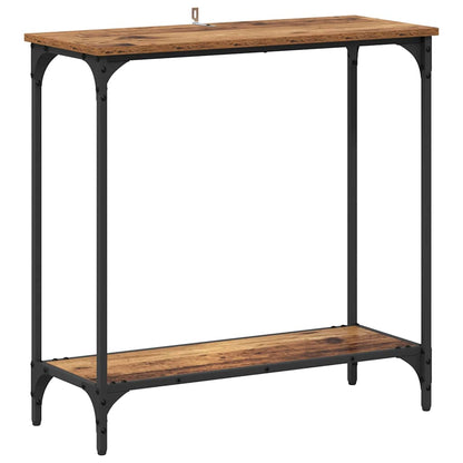 Console Table Old wood 75 x 30.5 x 75 cm Engineered wood