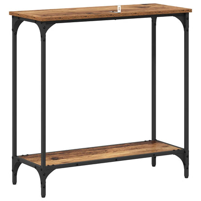 Console Table Old wood 75 x 30.5 x 75 cm Engineered wood