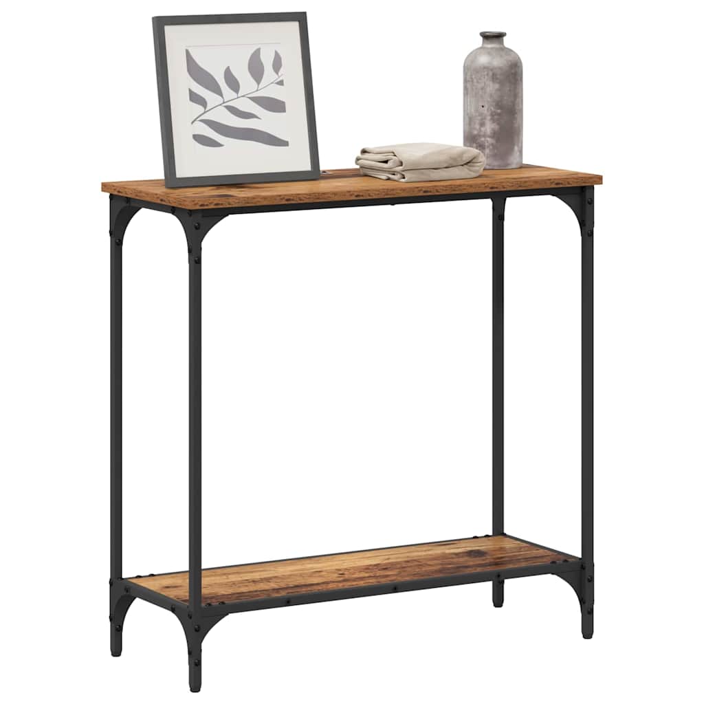 Console Table Old wood 75 x 30.5 x 75 cm Engineered wood