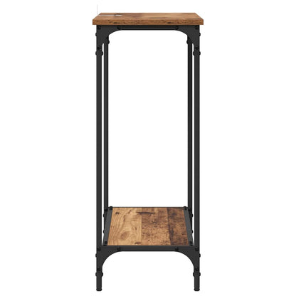 Console Table Old wood 75 x 30.5 x 75 cm Engineered wood