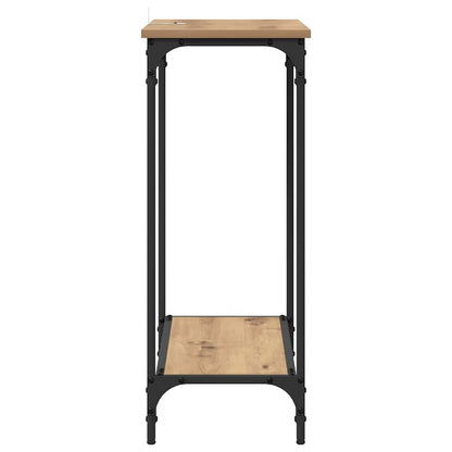 Console Table Artisan oak 75 x 30.5 x 75 cm Engineered wood