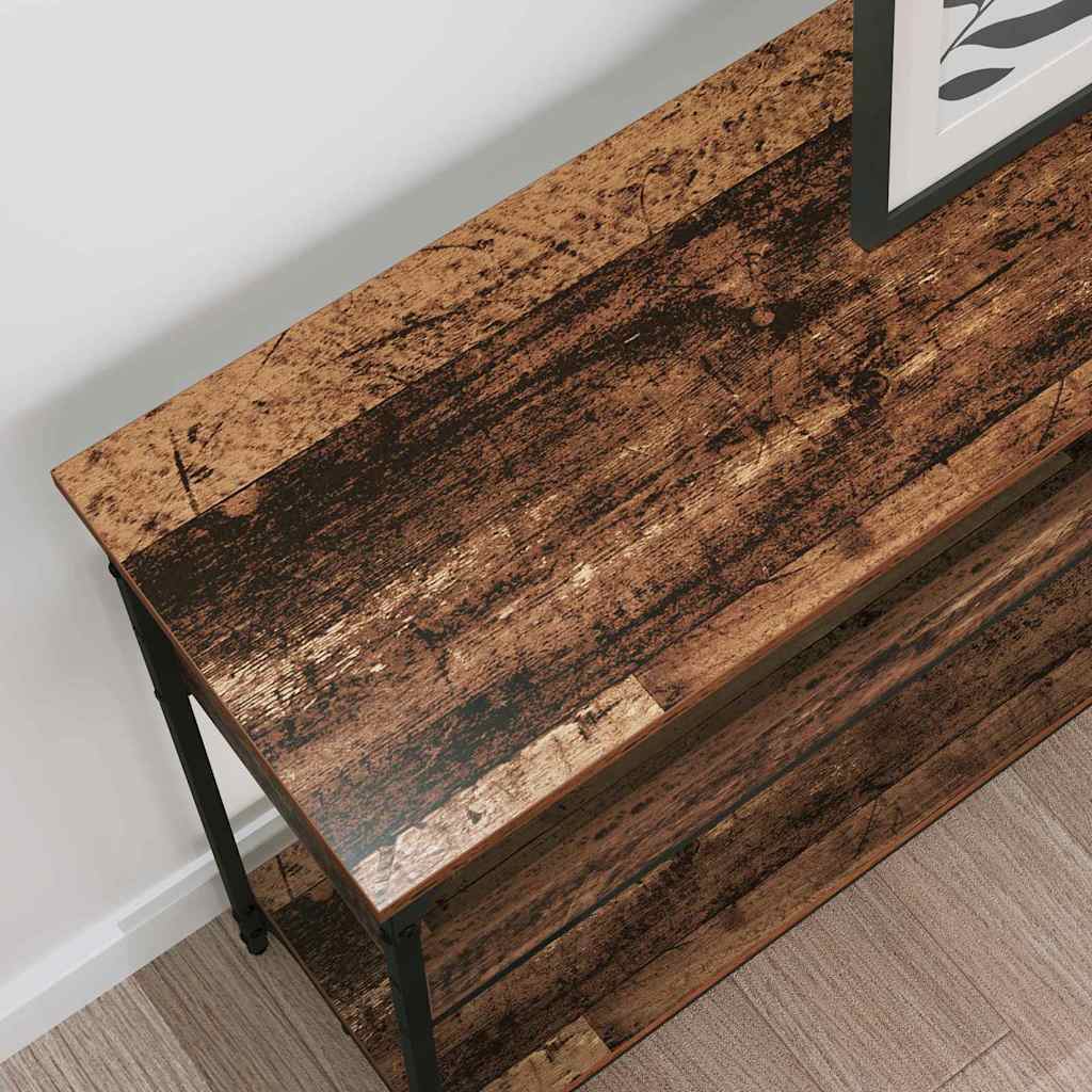 Console Table Old wood 100 x 29 x 75 cm Engineered wood