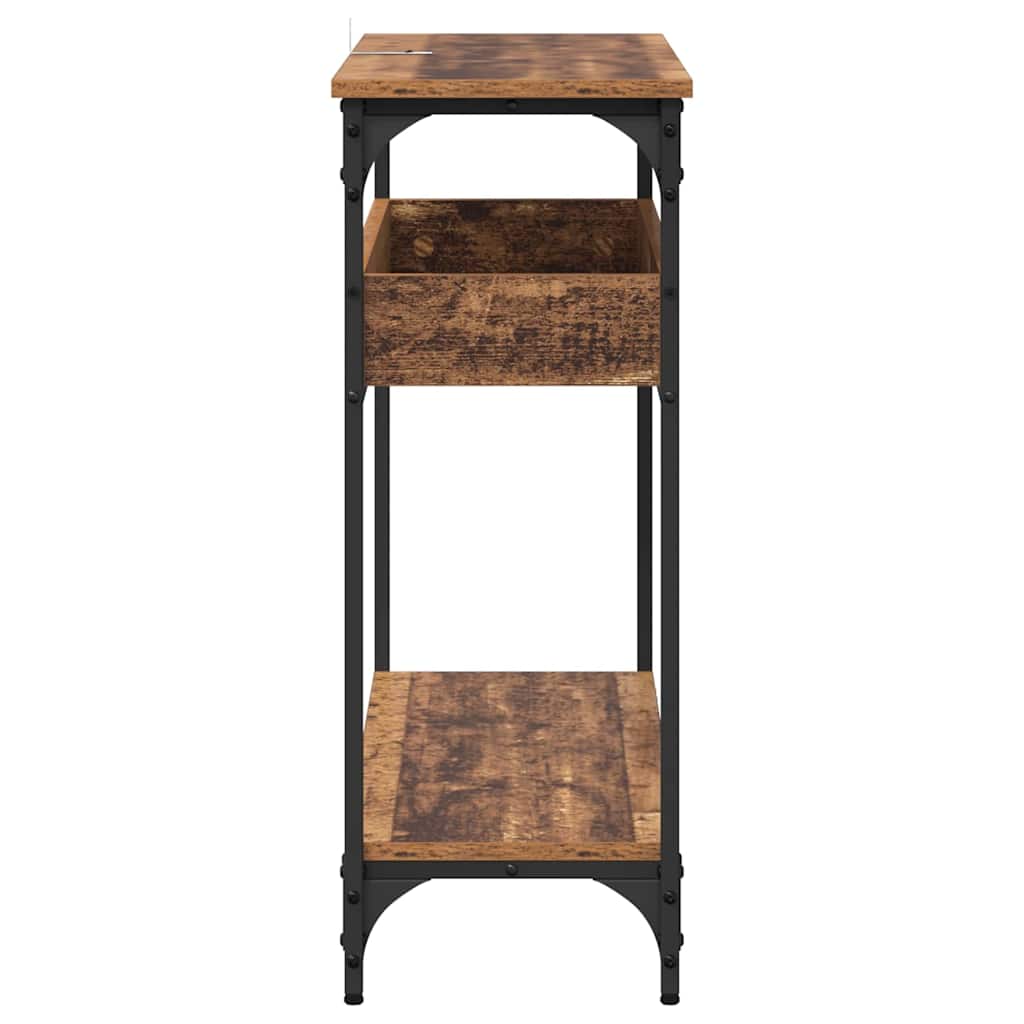 Console Table Old wood 100 x 29 x 75 cm Engineered wood