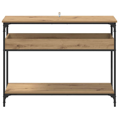 Console Table Artisan oak 100 x 29 x 75 cm Engineered wood