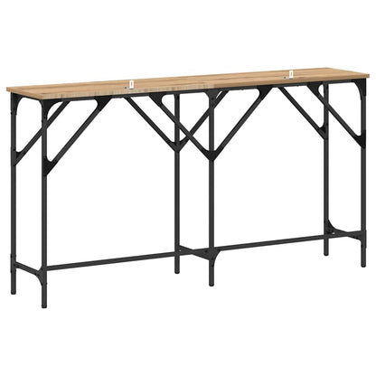 Console Table Artisan oak 140 x 29 x 75 cm Engineered Wood