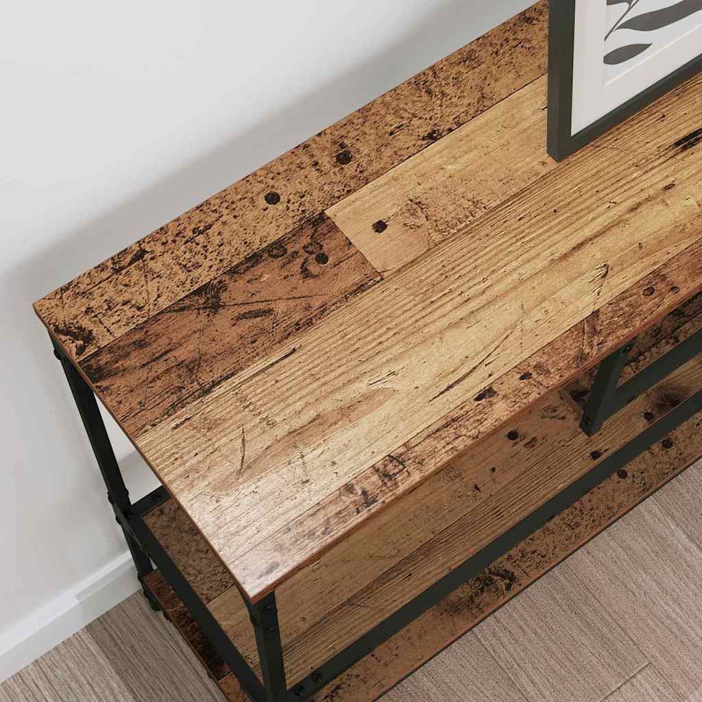 Console Table Old wood 100 x 30 x 75 cm Engineered wood