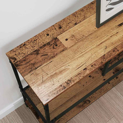 Console Table Old wood 100 x 30 x 75 cm Engineered wood