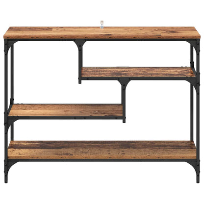 Console Table Old wood 100 x 30 x 75 cm Engineered wood