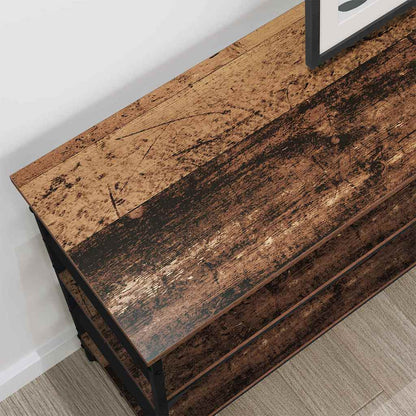 Console Table Old wood 100 x 32 x 75 cm Engineered wood