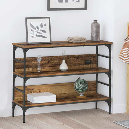 Console Table Old wood 100 x 32 x 75 cm Engineered wood