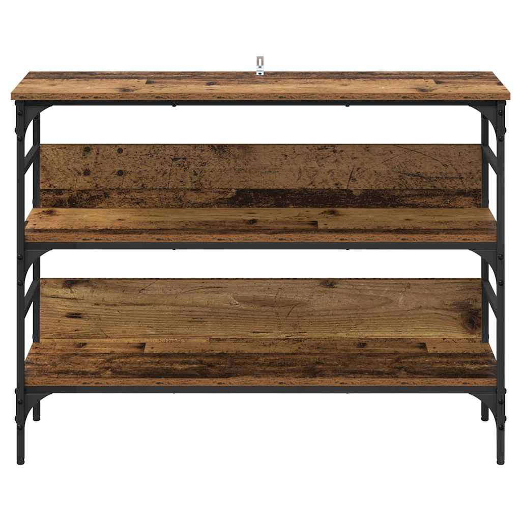 Console Table Old wood 100 x 32 x 75 cm Engineered wood