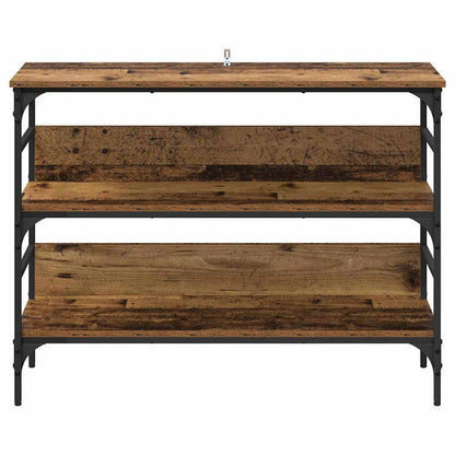 Console Table Old wood 100 x 32 x 75 cm Engineered wood