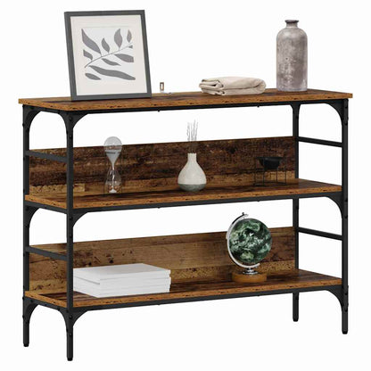 Console Table Old wood 100 x 32 x 75 cm Engineered wood