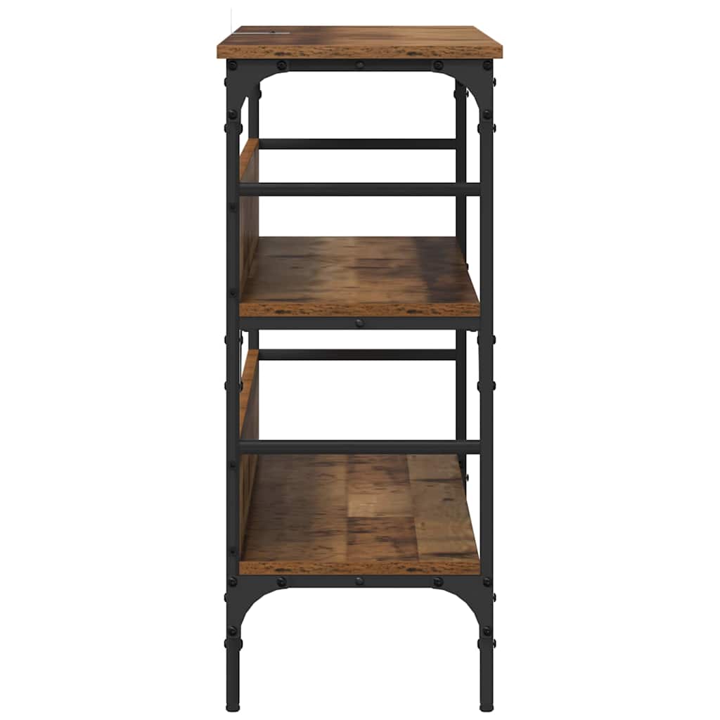 Console Table Old wood 100 x 32 x 75 cm Engineered wood