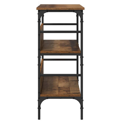 Console Table Old wood 100 x 32 x 75 cm Engineered wood