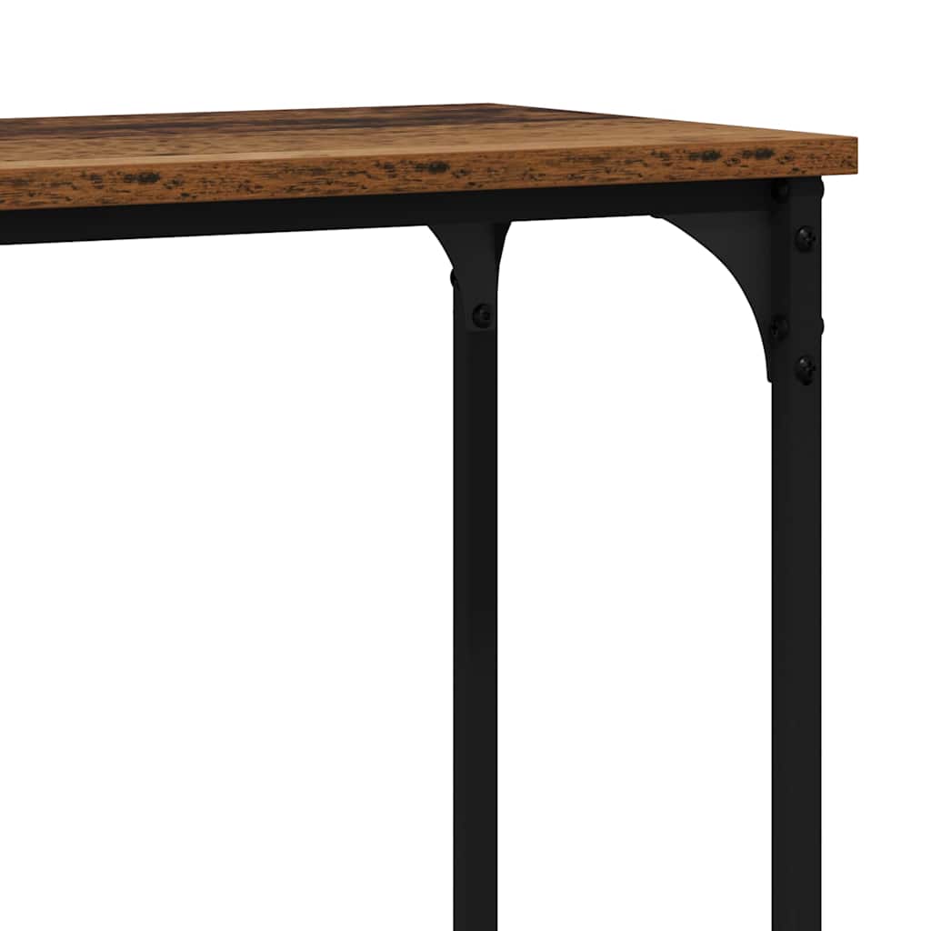 Console Table Old wood 160 x 29 x 80 cm Engineered wood
