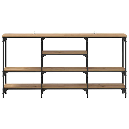 Console Table Artisan oak 160 x 29 x 80 cm Engineered wood