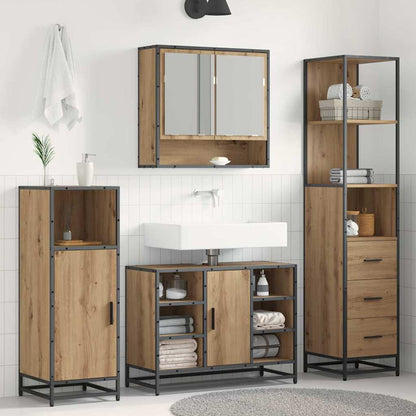 Bathroom Furniture Set Artisan Oak 35 x 37.5 x 166 cm