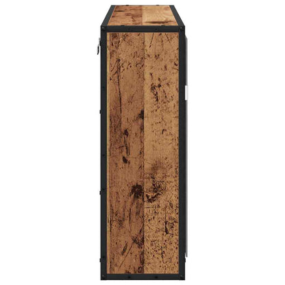 Bathroom Mirror Cabinet with Shelf Old wood 65 x 20 x 60 cm