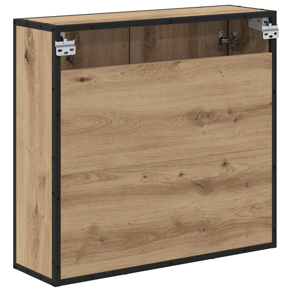 Bathroom Mirror Cabinet with Shelf Artisan oak 65 x 20 x 60 cm