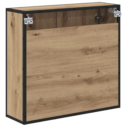 Bathroom Mirror Cabinet with Shelf Artisan oak 65 x 20 x 60 cm