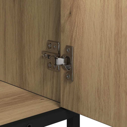 Bathroom Sink Cabinet with Storage Artisan oak 65 x 33 x 60 cm