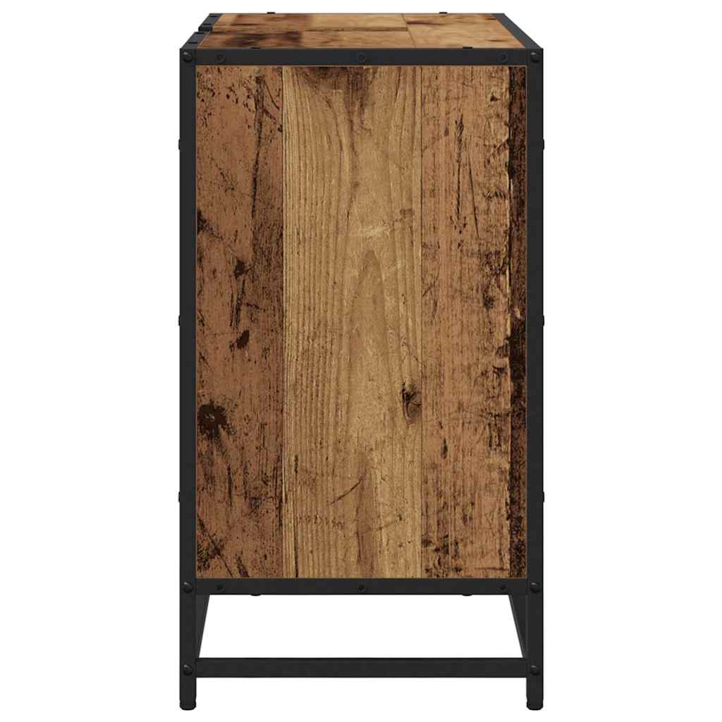 Bathroom Cabinet Old Wood 65 x 33 x 60 cm Engineered Wood
