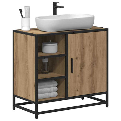 Bathroom Cabinet Artisan Oak 65 x 33 x 60 cm Engineered Wood