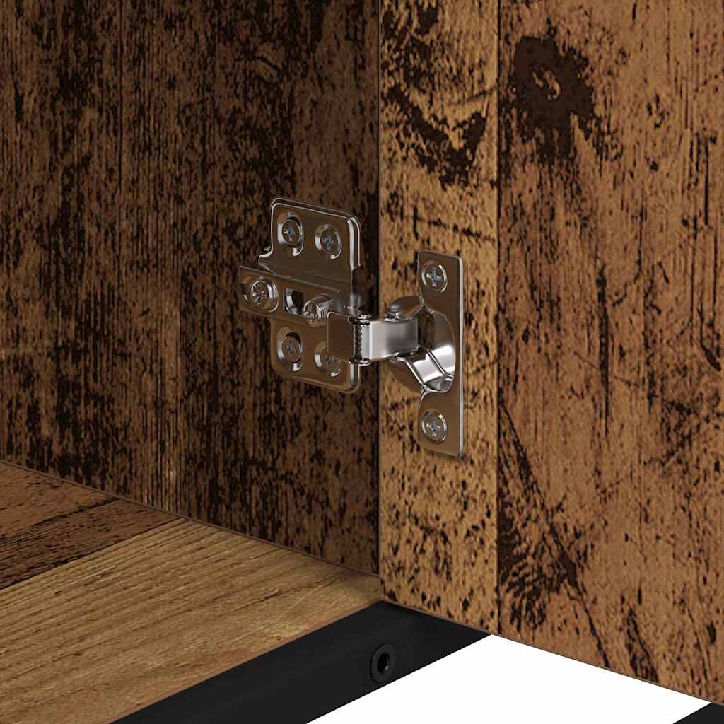 Bathroom Cabinet Old Wood 80 x 33 x 60 cm Engineered Wood