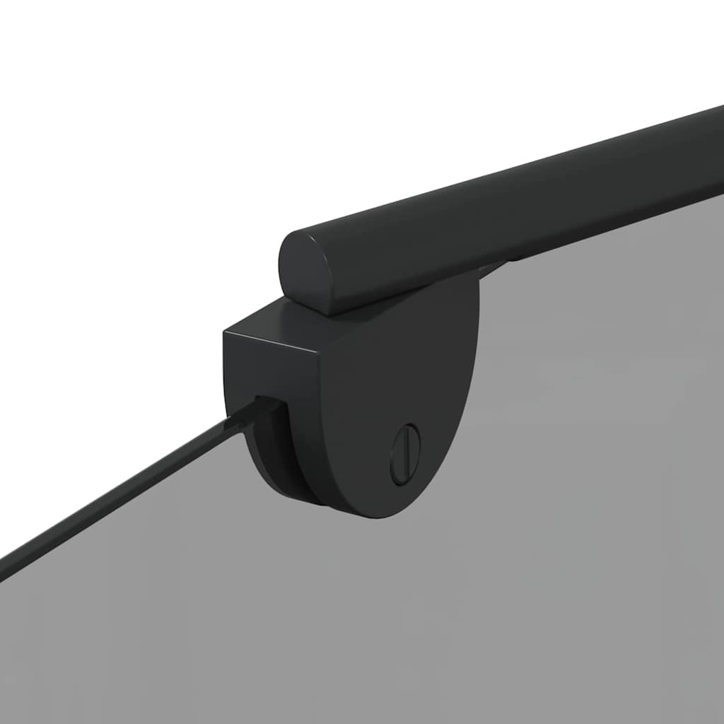 Shower Enclosure Manual Black 120 x 68 x 130 cm