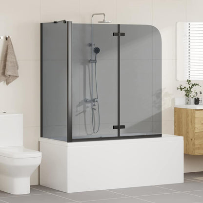 Shower Enclosure Manual Black 120 x 68 x 130 cm