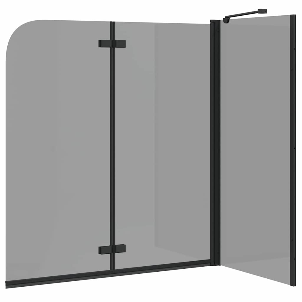 Shower Enclosure Manual Black 120 x 68 x 130 cm